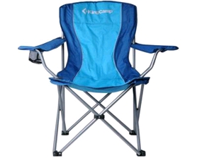 Кресло туристическое складное KingCamp Arms Chairin Steel (KC3818) Blue