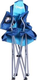 Кресло туристическое складное KingCamp Arms Chairin Steel (KC3818) Blue - Фото №2