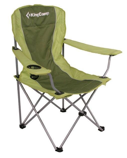 

Кресло туристическое складное KingCamp Arms Chairin Steel (KC3818) Green, Зеленый