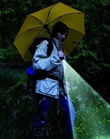 Зонт EUROSchirm Swing Flashlite Black - Фото №3