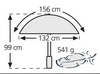 Зонт Euroschirm Birdiepal Compact бордовый - Фото №3
