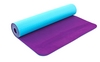 Килимок для йоги (йога-мат) ТРЕ + TC 6 мм фіолетовий