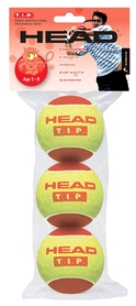Мячи для большого тенниса Head Tip Red (3 шт) для детей 5-8 лет - Фото №2