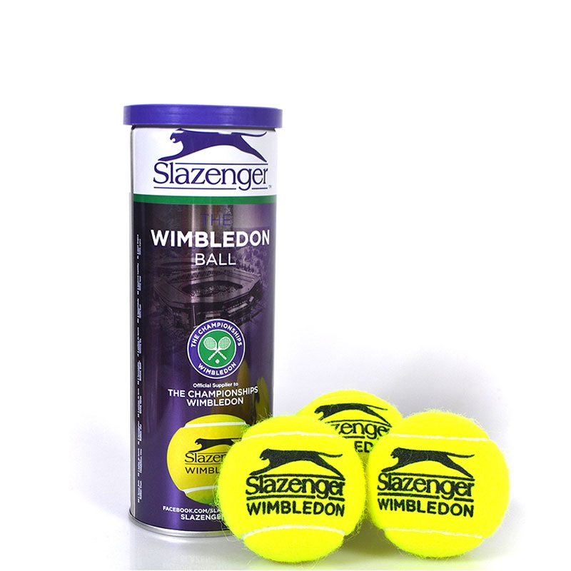 

Мячи для большого тенниса Slazenger Wimbledon (3 шт), Желтый