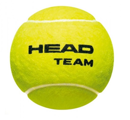 

Мячи для большого тенниса Head Team (4 шт), Желтый