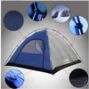 Палатка двухместная KingCamp Family 2 (KT3072) голубая - Фото №2