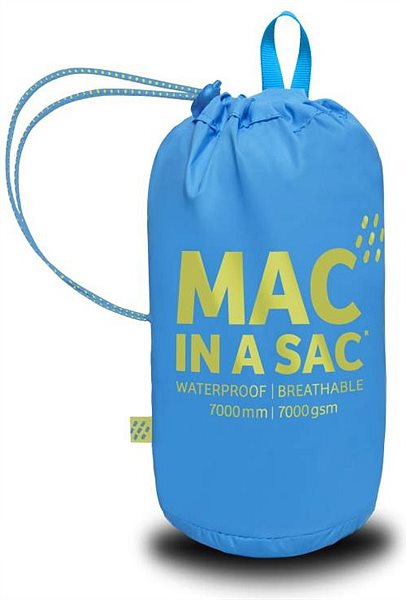 

Куртка мембранная унисекс Mac in a Sac Origin Neon blue, Голубой