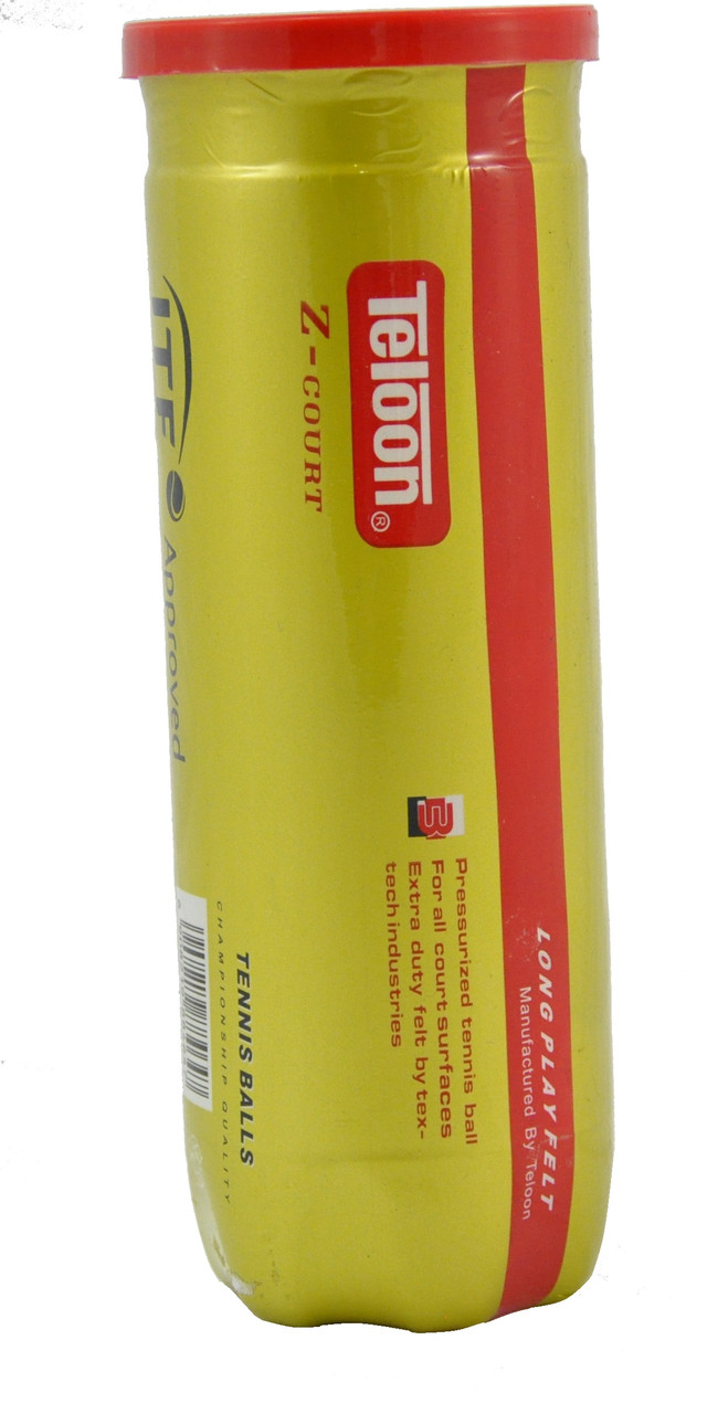 

Мячи для большого тенниса Teloon Z-Court T818P3 (3 шт), Желтый