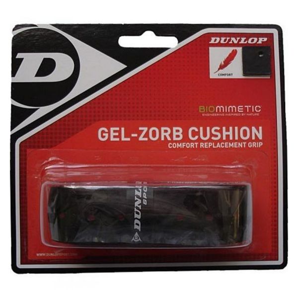 

Намотка для теннисной ракетки Dunlop Gel-Zorb Cushion Grip черная 1 шт, Черный