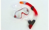 Набір для плавання Dorfin (ZLT) (маска + трубка) червоний ZP-26542-PVC-R - Фото №4
