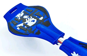 Скейтборд двухколесный (рипстик) ZLT RipStik Skull SK-5614-B синий - Фото №2