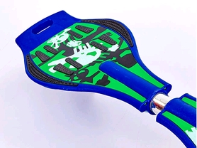 Скейтборд двухколесный (рипстик) ZLT RipStik Skull SK-5614-G зеленый - Фото №6