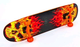 Скейтборд ZLT SK-5615-1 оранжевый - Фото №2