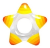 Круг надувной в форме звезды Intex 59243 (74х71 см) желто-оранжевый