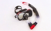 Набір для плавання Dorfin (ZLT) ZP-280A65-SIL-R (маска + трубка) червоний