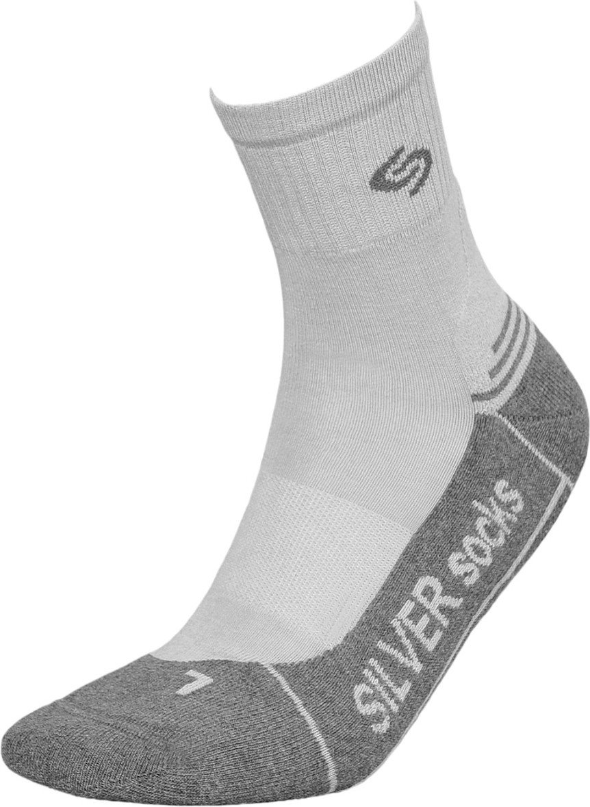 

Носки мужские InMove Athletic Deodorant Silver light grey/graphite - 41–43, Серый