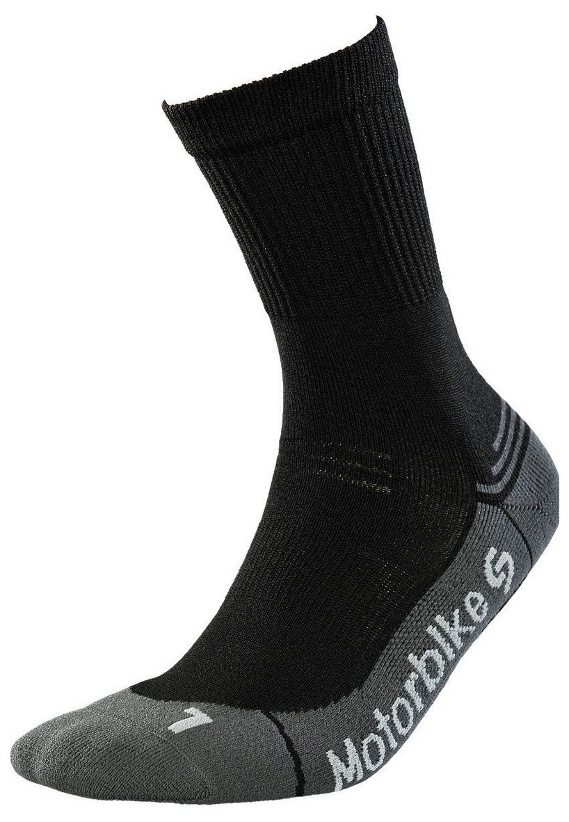 

Носки унисекс InMove Motorbike Deodorant Silver black/grey - 35–37, Серый