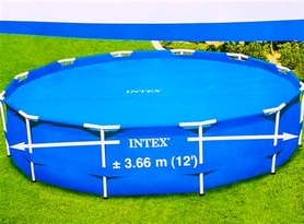 Тент для басейну круглий Intex 29022 (348 см) - Фото №3