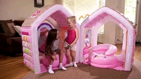 Центр ігровий надувний Intex 48635 Princess Play House (124х109х122 см) - Фото №4