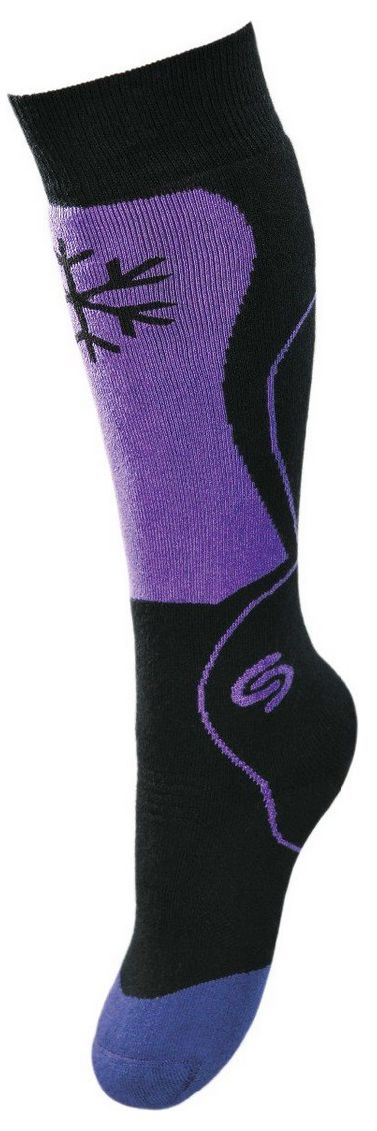 

Носки детские InMove Ski Kid black/violet, Фиолетовый