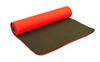 Коврик для йоги (йога-мат) FI-3046 ТРЕ+TC 6 мм красный/черный