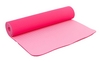 Коврик для йоги (йога-мат) FI-3046 ТРЕ+TC 6 мм розовый