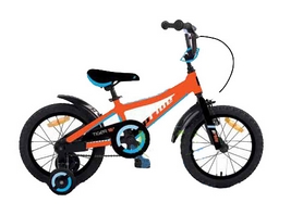 Велосипед дитячий міський Pride Tiger 2018 - 16 ", рама - 16", помаранчевий (SKD-80-94)