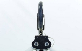 Трайк-самокат трехколесный детский Trikke Scooter (180 мм) черный - Фото №9