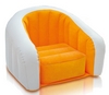 Крісло надувне дитяче Intex 68597 (69x56x48 см) помаранчеве