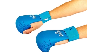 Накладки (перчатки) для карате Daedo BO-5076-BL синие - Фото №2