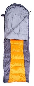 Мешок спальный (спальник) GreenCamp GRC1009-OR правый серый/оранжевый - Фото №2