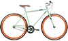 Велосипед городской Stern Q-stom - 28", рама - 50 см, оранжево-зелёный (17QSTOMA50)
