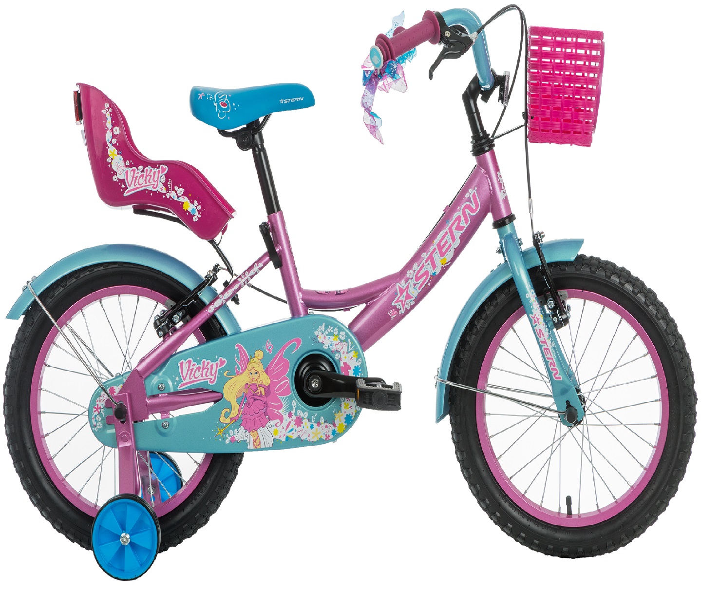 Велосипед детский Stern Vicky - 16", розовый (16VIC16) - купить в Киеве ...