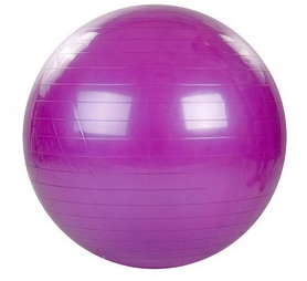 Мяч для фитнеса (фитбол) 75 см HMS фиолетовый