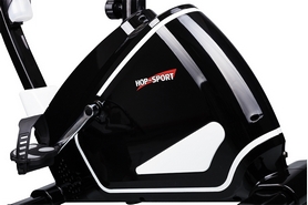 Велотренажер Hop-Sport Icon HS-80R black/white - Фото №2