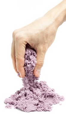 Песок кинетический SuperGum фиолетовый 500 г