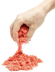 Песок кинетический SuperGum красный 500 г