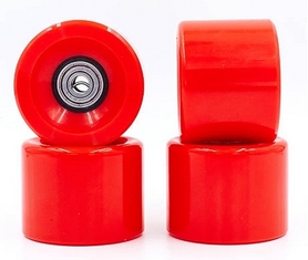 Колеса для скейтборду з підшипником ABEC-7 Kepai SK-4797-1 червоні (4 шт)