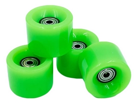 Колеса для скейтборда с подшипником ABEC-7 Kepai SK-4797-4 зеленые (4 шт) - Фото №2