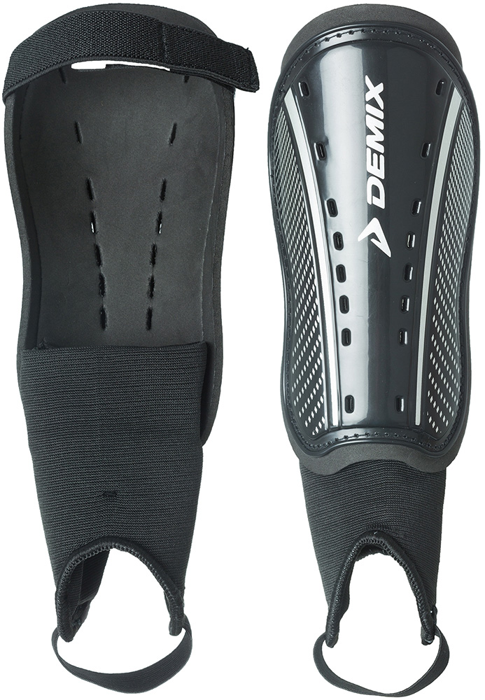 

Щитки футбольные Demix Shin Guards DS70-B1 черные, Черный