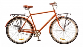 Велосипед городской мужской Dorozhnik Comfort 14G (Velosteel) 2016 - 28", рама - 22", оранжевый (OPS-D-28-092)
