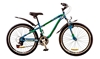 Велосипед горный подростковый Discovery Flint AM 14G 2017 - 24", рама - 13", зеленый (OPS-DIS-24-051)