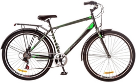 Велосипед міської Discovery Prestige Man 2017 - 29 ", рама - 19,5", чорно-зелений (OPS-DIS-29-026)