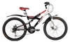 Велосипед подростковый горный Kinetic Samurai - 24", рама - 15", черно-белый (win16-142)