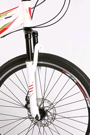 Велосипед підлітковий гірський Crossride Molly Lady - 24 ", рама - 13", білий (AD-Cp24MTB04) - Фото №3