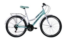 Велосипед городской женский Kinetic Magnolia - 26", рама - 17", бирюзовый (win16-131)