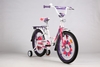 Велосипед детский Ardis Lillies BMX - 18", рама - 10", бело-фиолетовый (AD-A18BMX02) - Фото №2