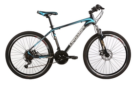 Велосипед горный Crossride Cross 6000 - 26", рама - 19", черный (AD-Cp0159-19)