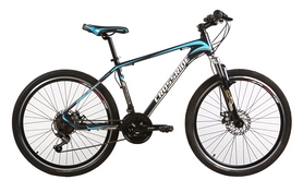 Велосипед горный Crossride Cross 6000 - 26", рама - 21", черный (AD-Cp0159-21)
