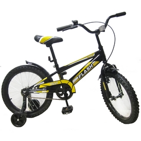 Велосипед детский Baby Tilly Flash - 18", черный (T-21843)